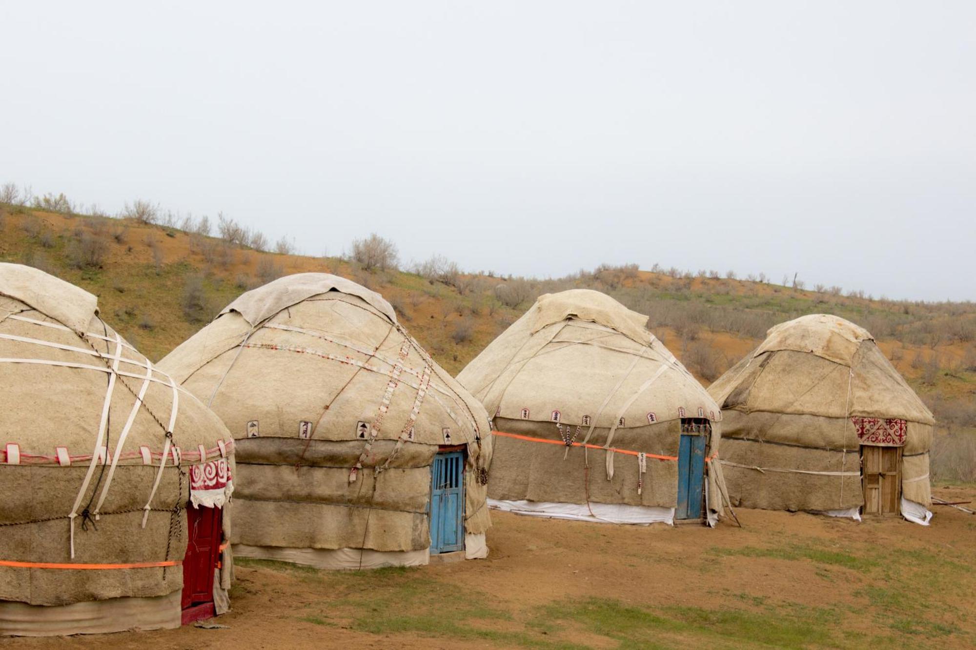 Hotel Authentic Uzbek Yurt Camp Eco-Friendly Nurota Zewnętrze zdjęcie